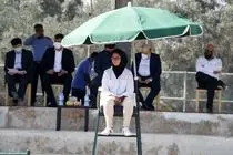 تنیس مردان ایران برای اولین بار با قضاوت داور زن برگزار شد