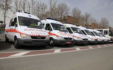 تحویل 9 دستگاه آمبولانس به ناوگان اورژانس مازندران