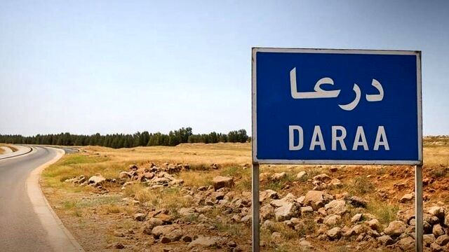 اسرائیل به حومه غربی درعا سوریه حمله کرد