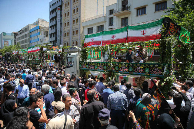 لغو محدودیت‌های ترافیکی مراسم تشییع شهدای تهران