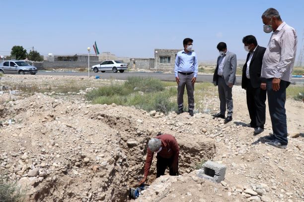 افتتاح طرح آبرسانی به روستای پر نیمه شهرستان خمیر در هفته دولت