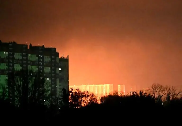 روسیه با ده‌ها موشک و پهپاد به قلب کی‌یف یورش برد