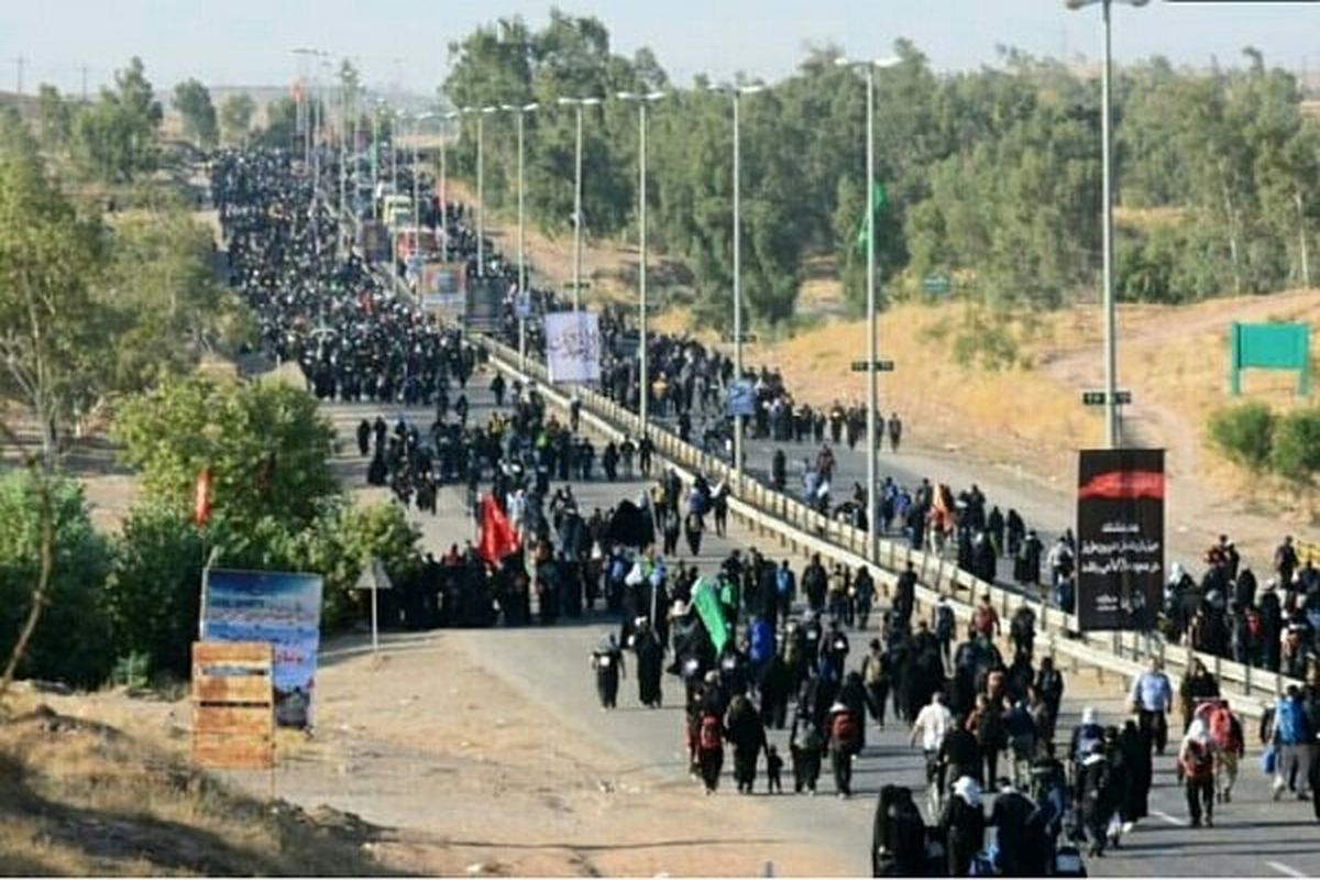خروج بیش از 50 هزار زائر اربعین از مرز خسروی کرمانشاه
