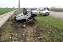 43 درصد مرگ و میر سوانح رانندگی در استان اصفهان  به علت واژگونی خودروست