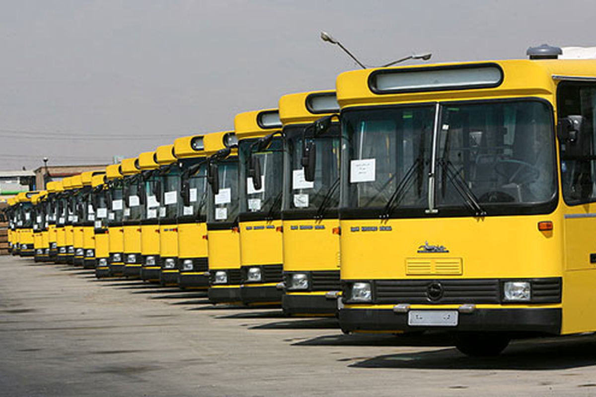 افزایش ۳۰۰ هزارنفری ظرفیت اتوبوسرانی تهران در آستانه مهر