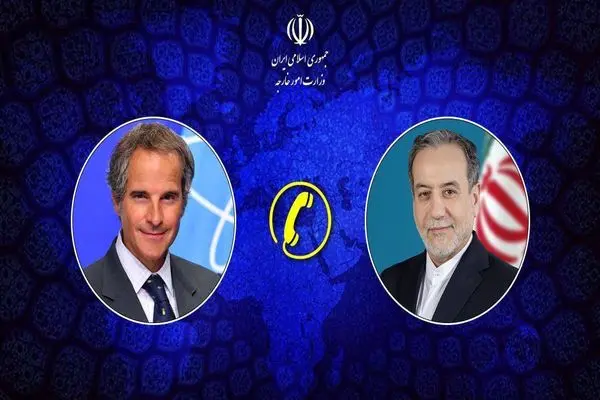 مدیرکل آژانس بین‌المللی انرژی اتمی با وزیر امور خارجه گفتگوی تلفنی انجام داد