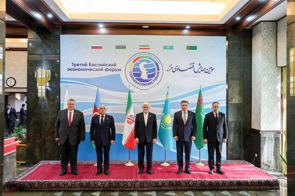 معاون اول رئیس جمهور از اعضای همایش اقتصادی خزر استقبال کرد