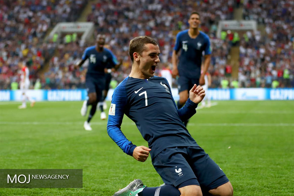 نتیجه نیمه اول بازی فرانسه کرواسی