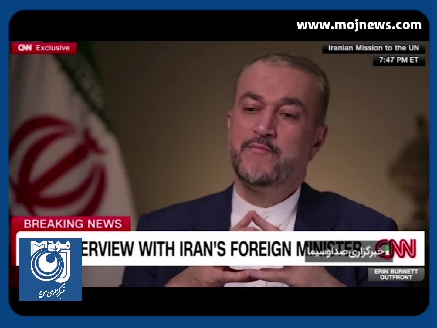 گفتگوی اختصاصی سی ان ان با وزیر امور خارجه ایران + فیلم