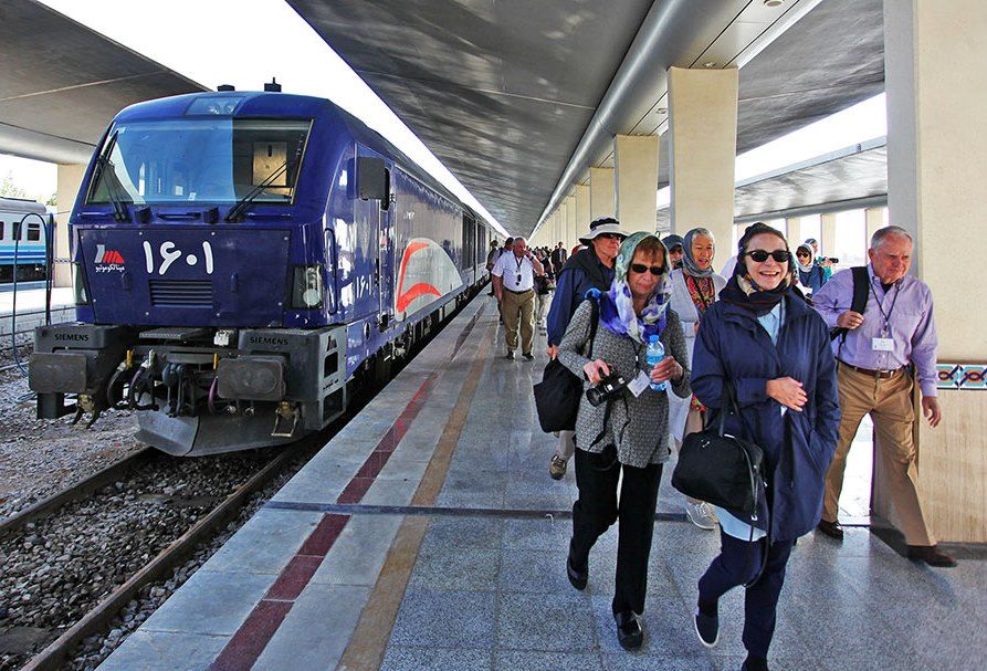 بیست و چهارمین قطار گردشگری خارجی وارد اصفهان شد