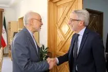 دیدار صمیمانه سفیر فرانسه با علی‌اکبر صالحی در بنیاد ایران‌شناسی