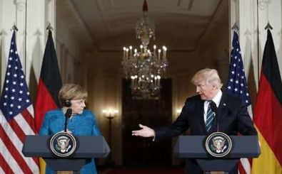 مرکل: برقراری روابط خوب با آمریکا به نفع آلمان است