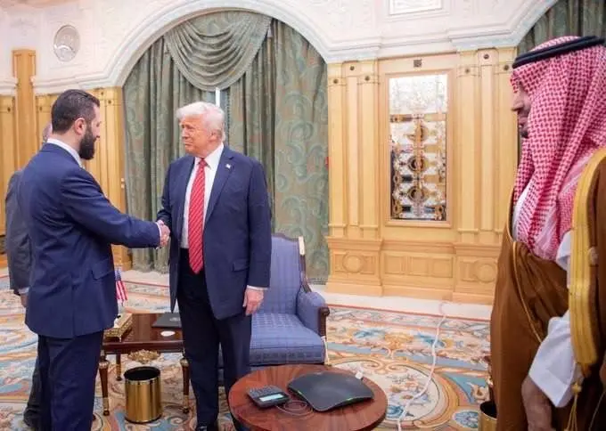 جولانی و ترامپ در عربستان دیدار کردند