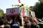 تشییع ۱۵ شهید تهاجم رژیم صهیونیستی به کشور در مشهد