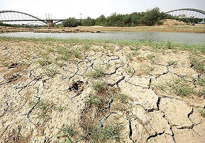 بارندگی کمتر از حد نرمال در پاییز  و خشکسالی ادامه دار خوزستان
