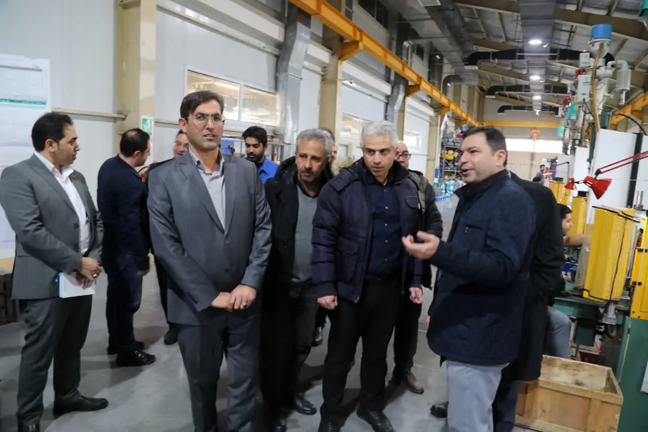 بازدید مدیران ارشد پارس‌خودرو از واحدهای صنعتی اردبیل با هدف ارزیابی قابلیت‌های تولیدی در حوزه خودروسازی