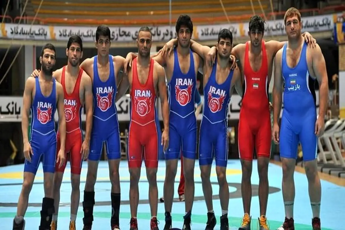 تیم ملی کشتی آزاد ایران 2015