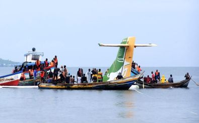۱۹ کشته در اثر سقوط هواپیمای تانزانیایی