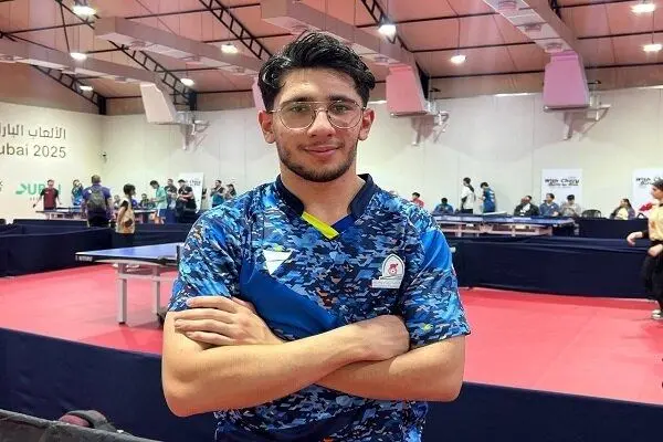 آرشام رمضانی مدال برنز بازیهای پاراآسیایی جوانان بدست آورد