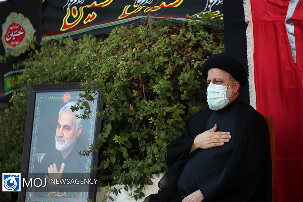 عزاداری ظهر تاسوعای حسینی با حضور رییس جمهوری