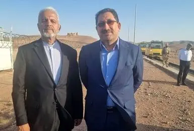 وزیر صمت با قطار از افغانستان به ایران بازگشت